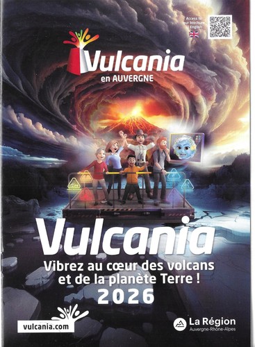 Flyer vulcania puy de dome - flyer,