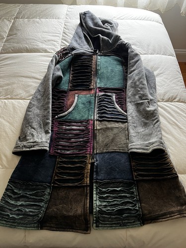 Cappotto boho batik fili sacri - cappotto,