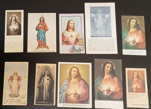 Lotto santini sacro - 10,