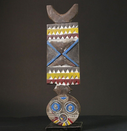 Maschera africana scultura - , da