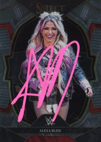 Alexa bliss signed auto wwe - alexa,