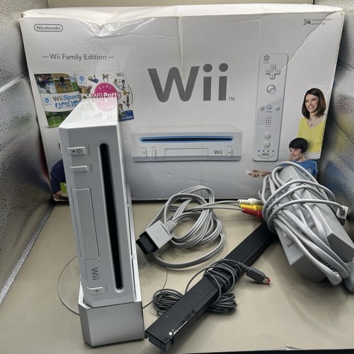 Nintendo wii bianca console - wii,