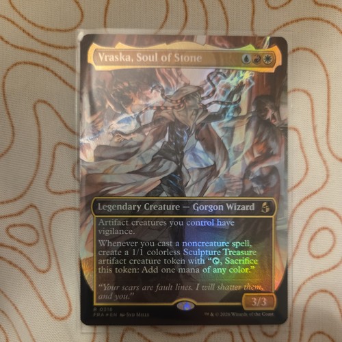 Vraska soul stone foil - soul,