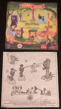 MCDONALD'S - Happy Meal - La Strega di Biancaneve  -  2001 - cartina (A)