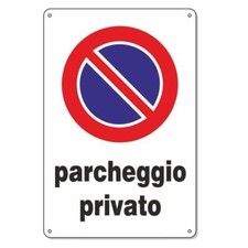 Cartello PARCHEGGIO PRIVATO