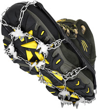 Ramponi per Scarponi, 24 Denti Ramponcini Inossidabile Picchi Da Neve Ramponi, R