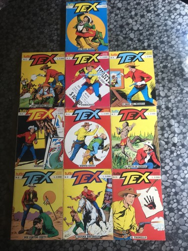 Tutto tex ristampa - tex, 1-10