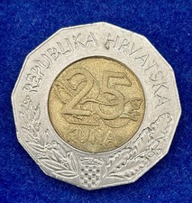 Croazia 25 Kune 2000 - Feto