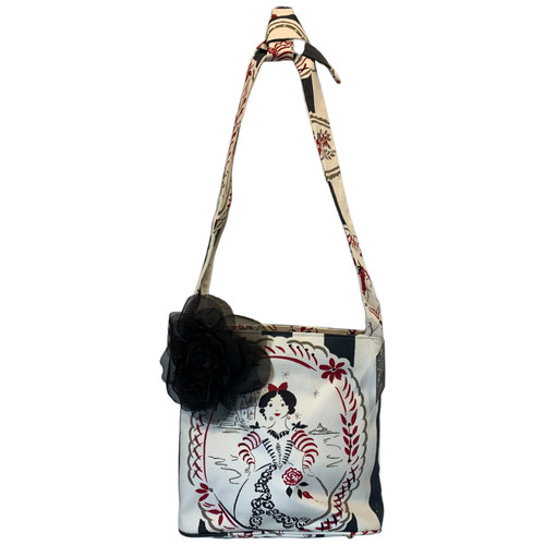 Borsa mano stampa queen - a,