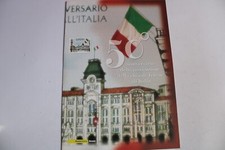 L68-FOLDER  50 ANNIVERSARIO RESTITUZIONE TRIESTE -FRANCOBOLLO ITALIA REPUBBLICA