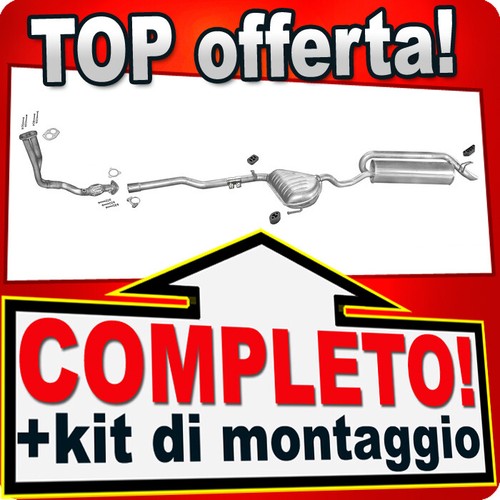 Scarico completo per fiat - scarico,