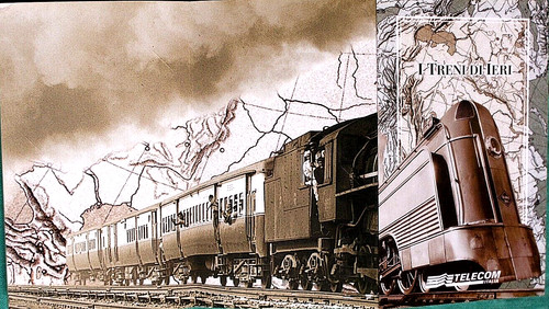 Schede telecom folder treni - telecom,