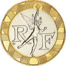 Monnaie, France, Génie, 10