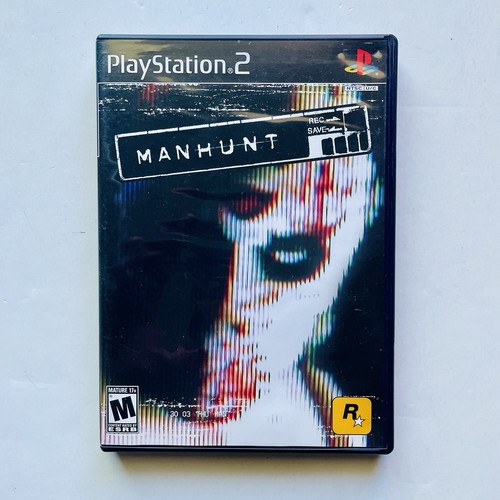 Manhunt sony ps2 black - manhunt,