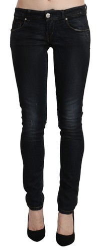 Acht blue washed pantaloni - blue,
