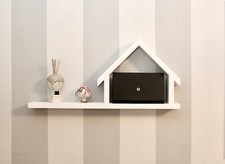 Mensola Casa Casetta In Legno