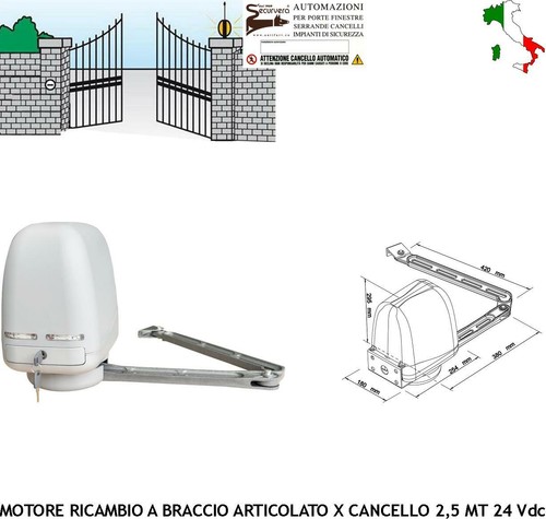 Cancello elettrico anta - cancello,