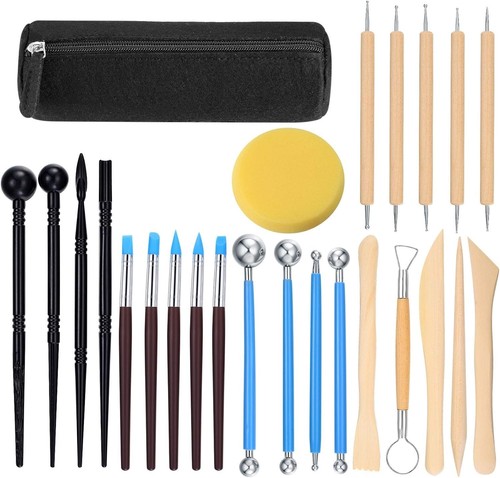 25pcs polymer clay sculpting - 25pcs,