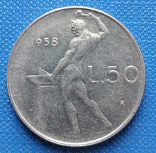 REPUBBLICA ITALIANA 50 LIRE