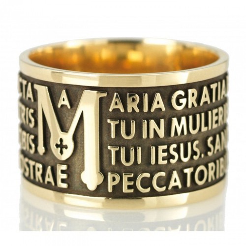 Anello tuum tuam - in, argento