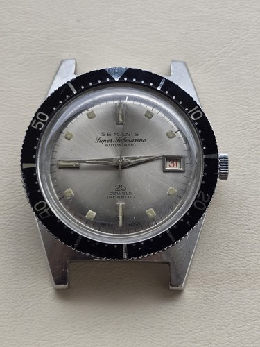Vintage watch sub diver - watch,