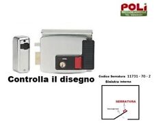 ELETTROSERRATURA SERRATURA ELETTRICA CISA SERIE 11731-70-2 12Volt PER CANCELLI