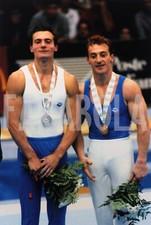 Foto vintage Ginnastica, Universiadi, 1997, Anelli, Yuri Chechi