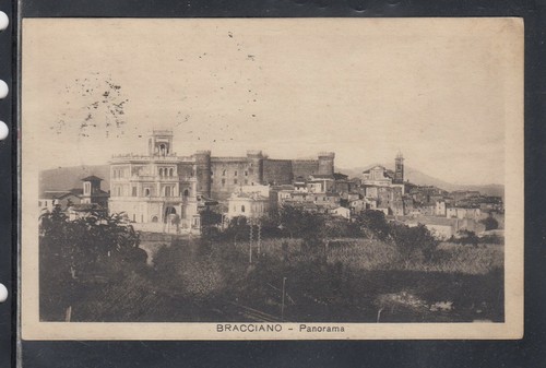 Cartolina bracciano panorama - bracciano,