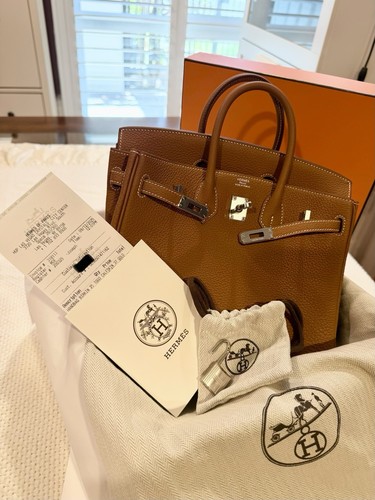 Hermès birkin gold togo - 25,