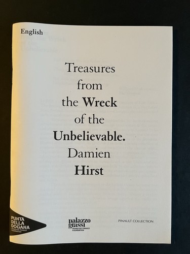 Damien hirst treasures from - hirst.,
