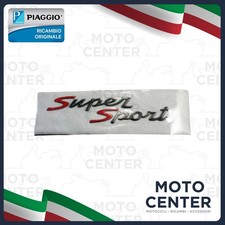 TARGHETTA SUPER SPORT PIAGGIO