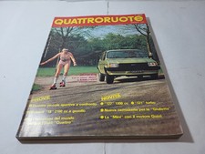 AL 52 : RIVISTA QUATTRORUOTE 1981 N 307