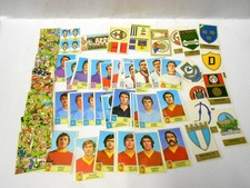 CALCIATORI panini 1971 - 72 lotto 61 figurine diverse con scudetti