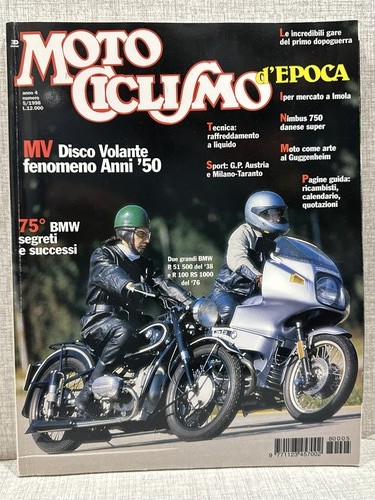 Rivista motociclismo epoca - motociclismo, d'