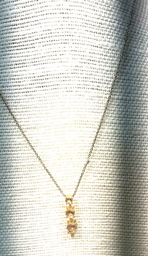 Collana moda tono - oro, colore