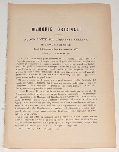 1892 nuovo ponte sul torrente - 1892,