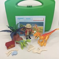 Playmobil _ 70108_ Dino Explorer Carry Case_ 99% Complete