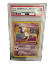 PSA 9 MEW Pokemon Black Star