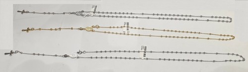 Collana arg 925 rosario - collana, arg.