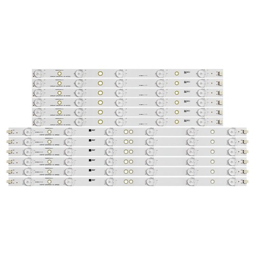 12pz strisce led - 12pz, per