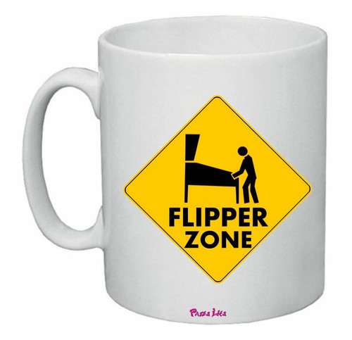 Tazza mug 8x10 scritta flipper - mug,