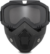Motociclo Occhiali Maschera Occhiali Moto Occhiali Rimovibili Prova Di Nebbia Ca