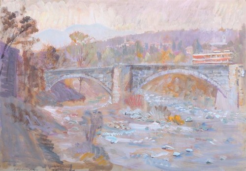 Natale addamiano ponte sul - -,