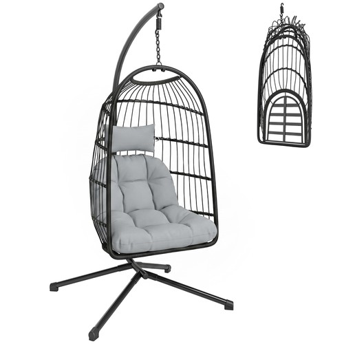 Outsunny sedia uovo sospesa - outsunny,