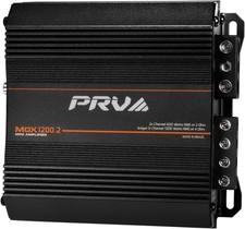 PRV AUDIO MDX1200.2 MINI AMPLIFICATORE FULL RANGE 2 OHM 2 CANALI 2x600W RMS @ 2Ω