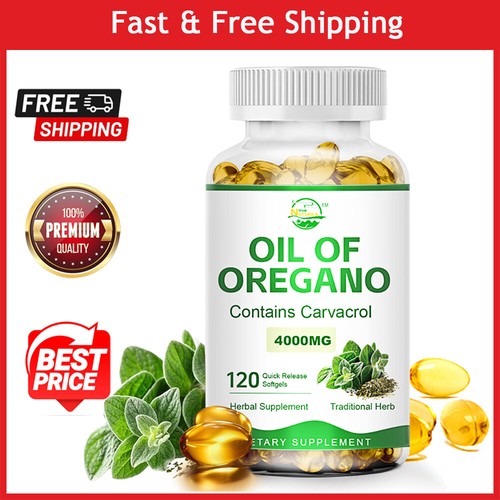 4000mg pure wild oregano - oregano, oil