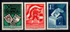 Austria 1950 Michel 952-54 MNH 100% Referendum in Carinzia,60 g+15 (g)...