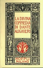 LA DIVINA COMMEDIA  MINUSCOLO  - ALIGHIERI DANTE - HOEPLI