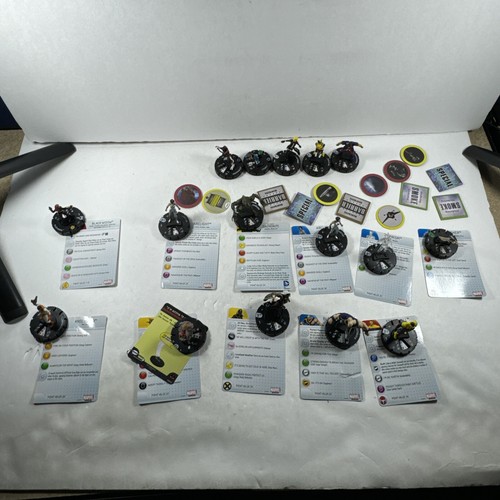 Lotto carte gettoni heroclix - lotto,