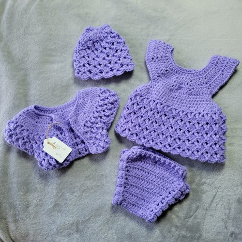 Set pezzi vestito cardigan - 4,